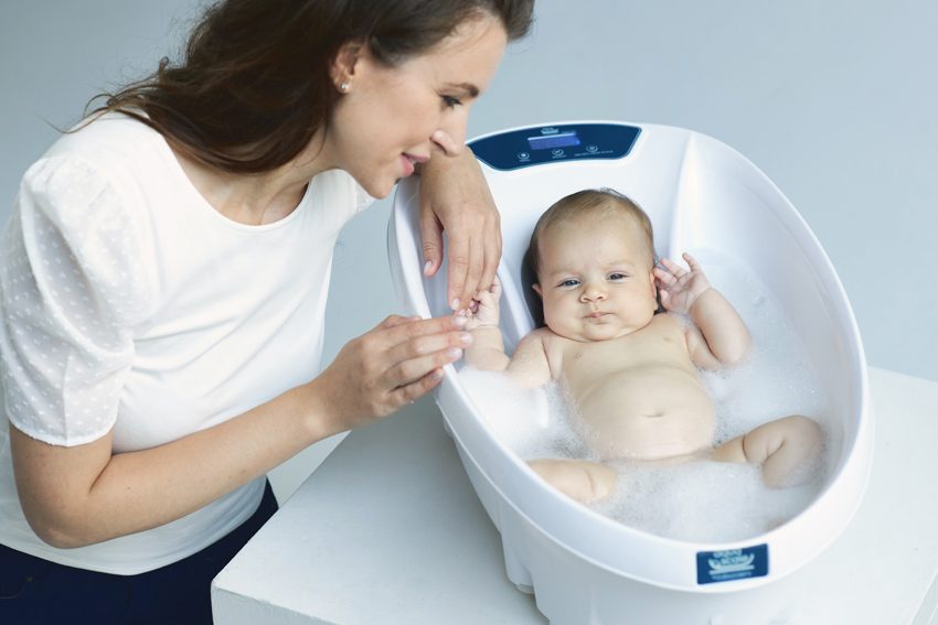 BABY PATENT Vanička digitálna pre deti 3v1 Aquascale s váhou a teplomerom – Obrázok 12