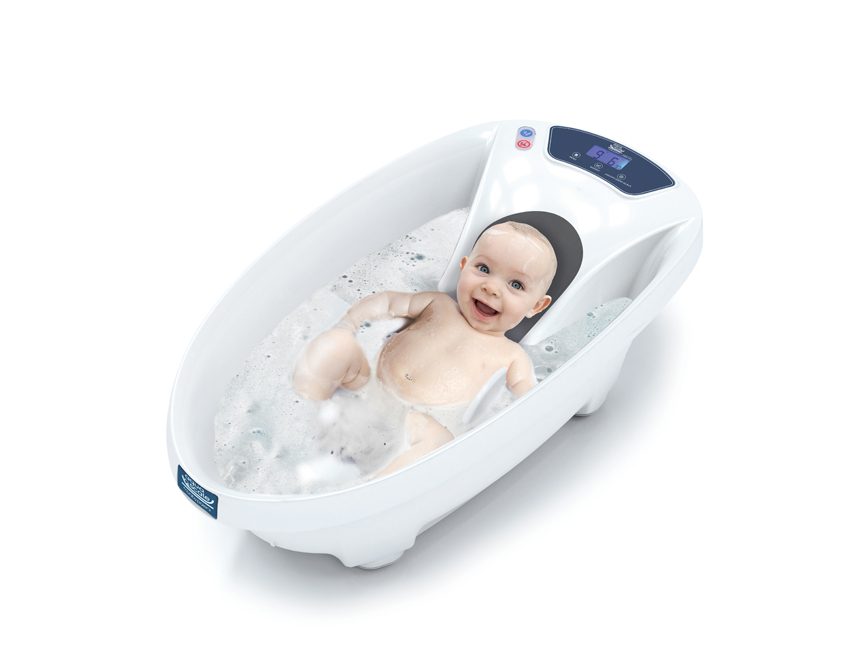 BABY PATENT Vanička digitálna pre deti 3v1 Aquascale s váhou a teplomerom – Obrázok 3