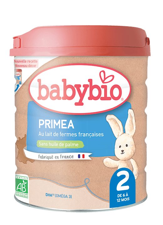 BABYBIO PRIMEA 2 dojčenské bio mlieko 800 g – Obrázok 2