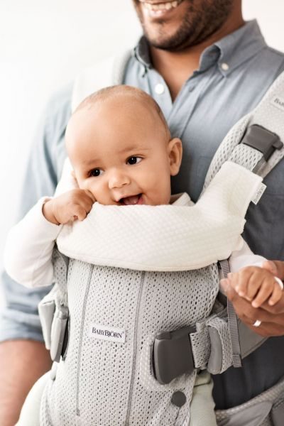 BABYBJÖRN Podbradník na Nosič One Tencel 1 ks – Obrázok 4