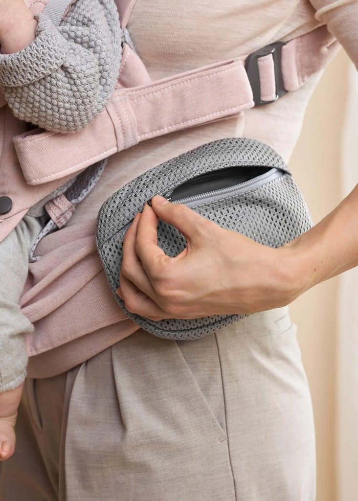 BABYBJÖRN Taška na veci k nosiču Grey Mesh – Obrázok 4