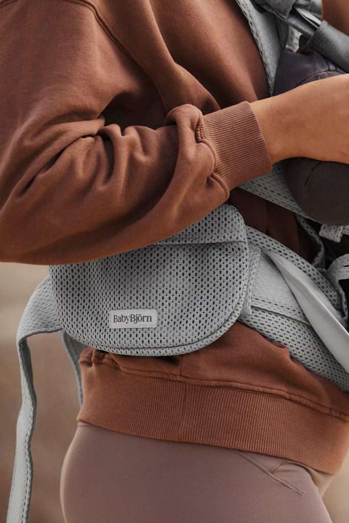 BABYBJÖRN Taška na veci k nosiču Grey Mesh – Obrázok 6