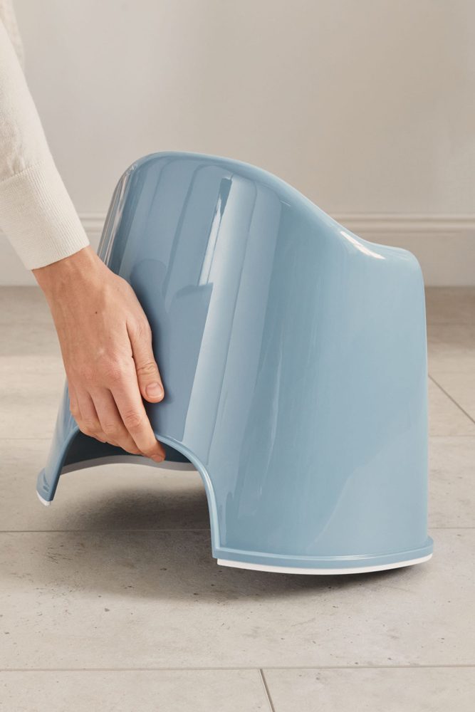 BABYBJÖRN Nočník kreslieko Deep Blue/White – Obrázok 12