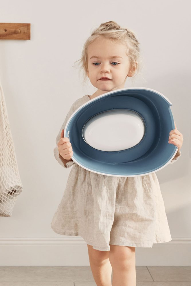 BABYBJÖRN Nočník Smart Deep Blue/White – Obrázok 5