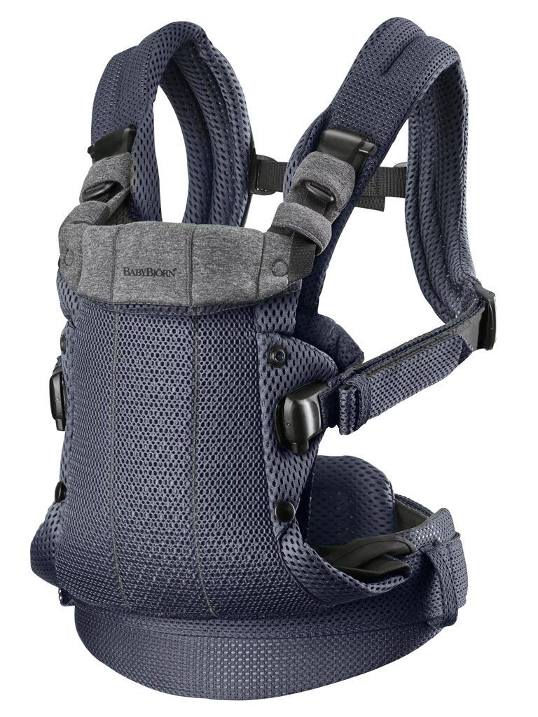 BABYBJÖRN Nosič Harmony Anthracite 3D mesh, do 15 kg – Obrázok 2