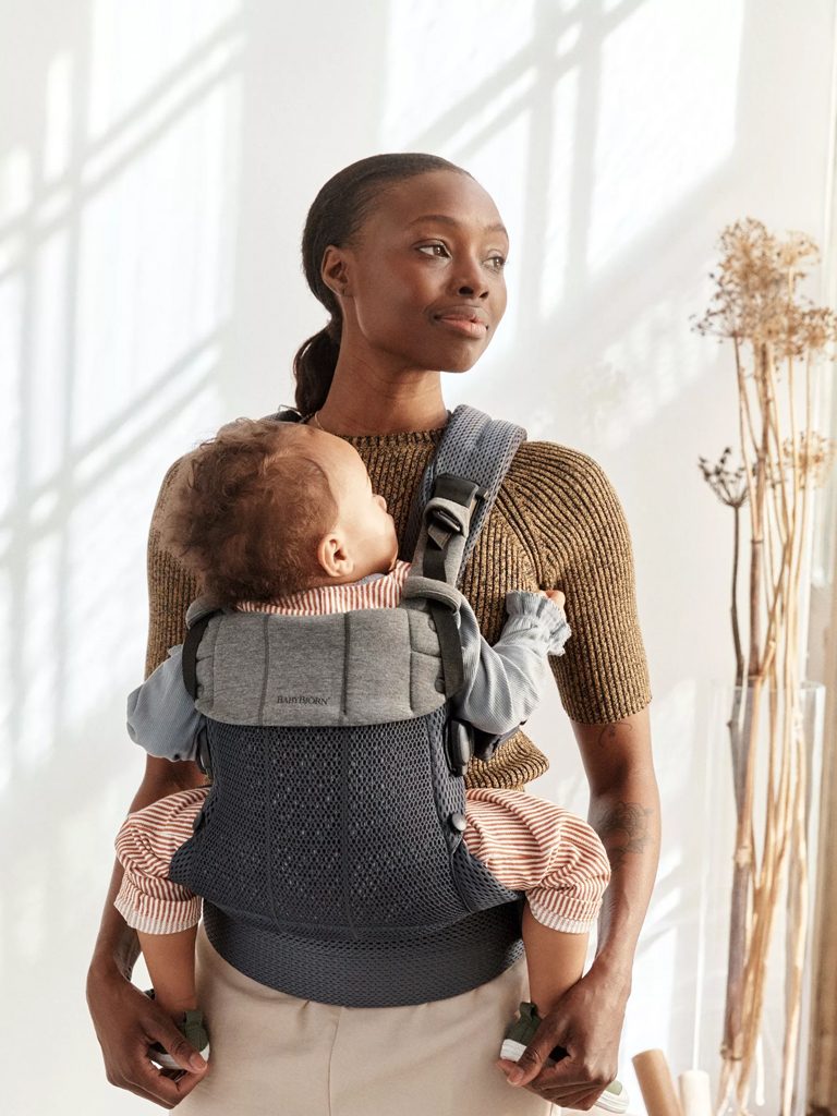 BABYBJÖRN Nosič Harmony Anthracite 3D mesh, do 15 kg – Obrázok 3