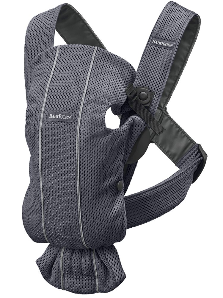 BABYBJÖRN Nosič Mini, Anthracite Mesh – Obrázok 2
