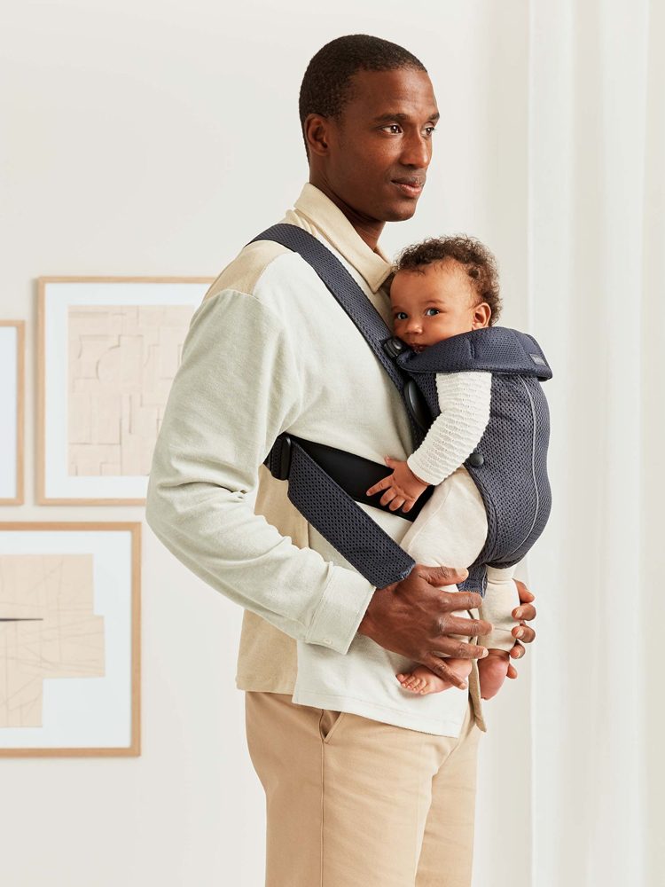 BABYBJÖRN Nosič Mini, Anthracite Mesh – Obrázok 4