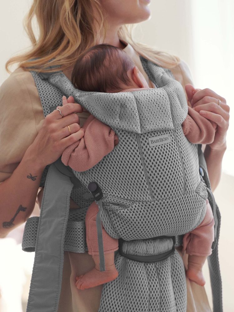 BABYBJÖRN Nosič Move, Grey 3D Mesh – Obrázok 5