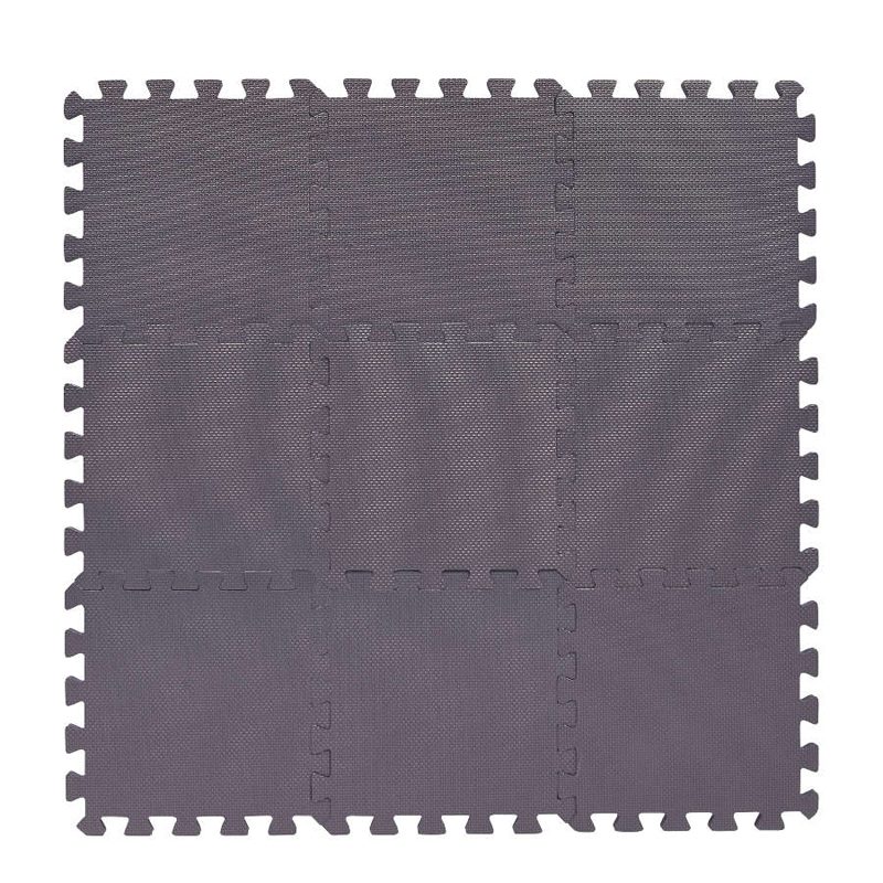 BABYDAN Podložka hracia puzzle Lavender 90x90 cm – Obrázok 4