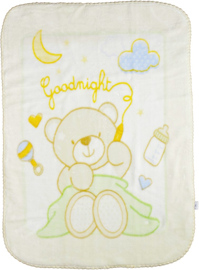 BABYMATEX Deka Shell béžová 80x100 cm – Obrázok 2