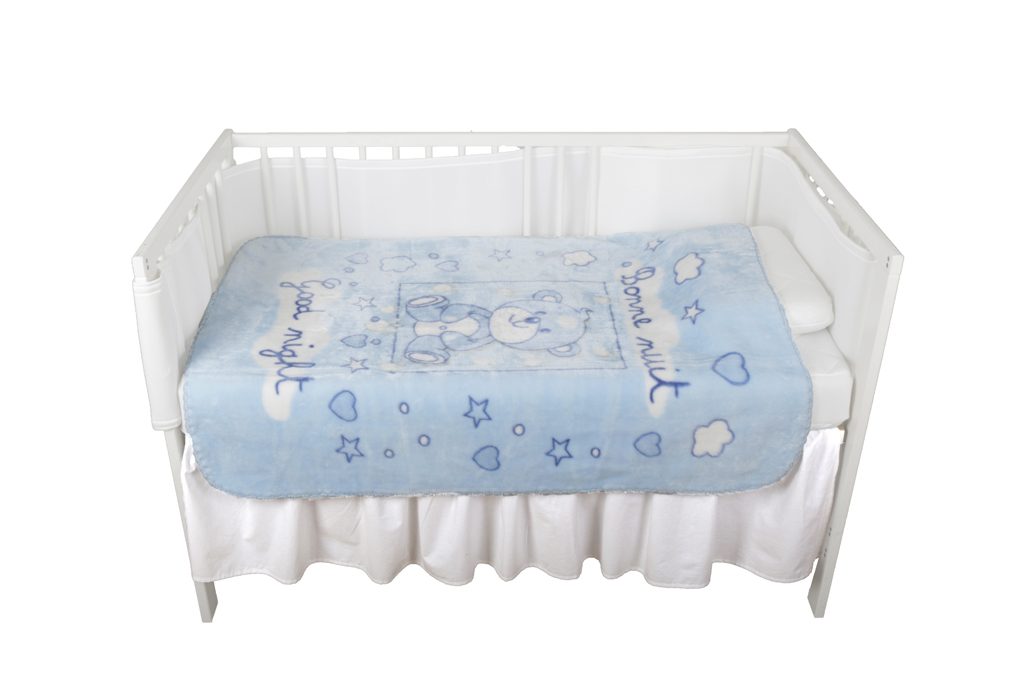 BABYMATEX Deka Shell modrá 80x100 cm – Obrázok 3