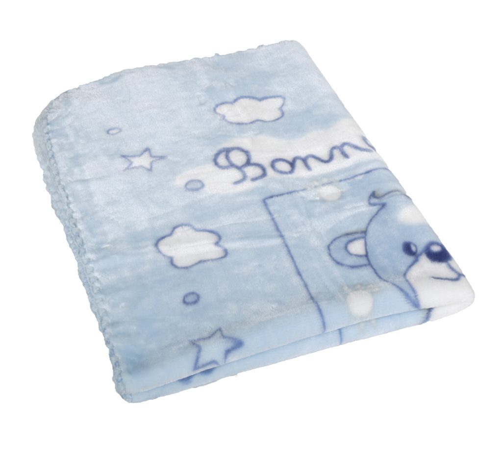 BABYMATEX Deka Shell modrá 80x100 cm – Obrázok 5
