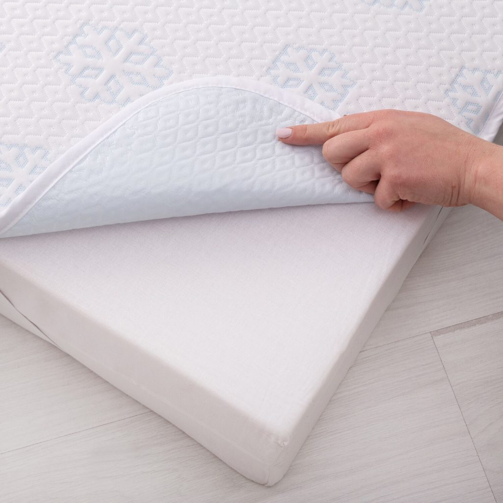 BABYMATEX Chránič matraca chladiaci Frosty 60 x 120 cm – Obrázok 6
