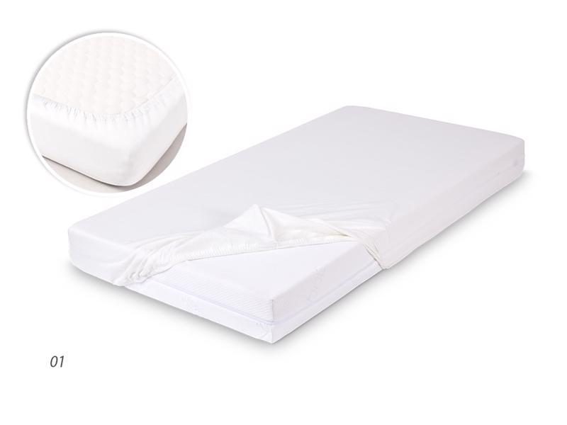 BABYMATEX Plachta bambusová 60x120 biela – Obrázok 2