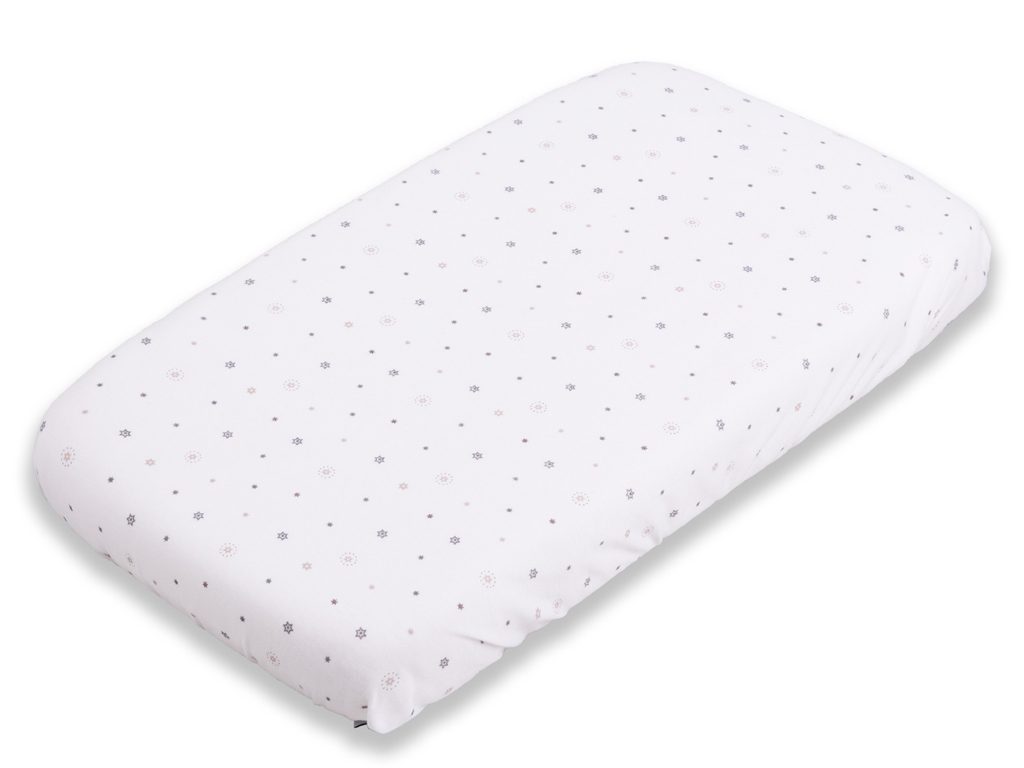 BABYMATEX Plachta nepremokavá Jersey print - hviezdy 60 x 120 x 10 cm