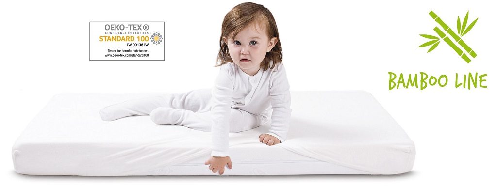 BABYMATEX Plachta nepremokavá s gumičkou Bamboo 70x140 cm biela – Obrázok 6