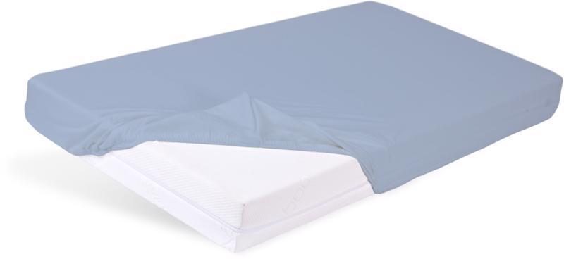 BABYMATEX Plachta ochranná s gumičkou Bamboo svetlo modrá 60x120 cm – Obrázok 2