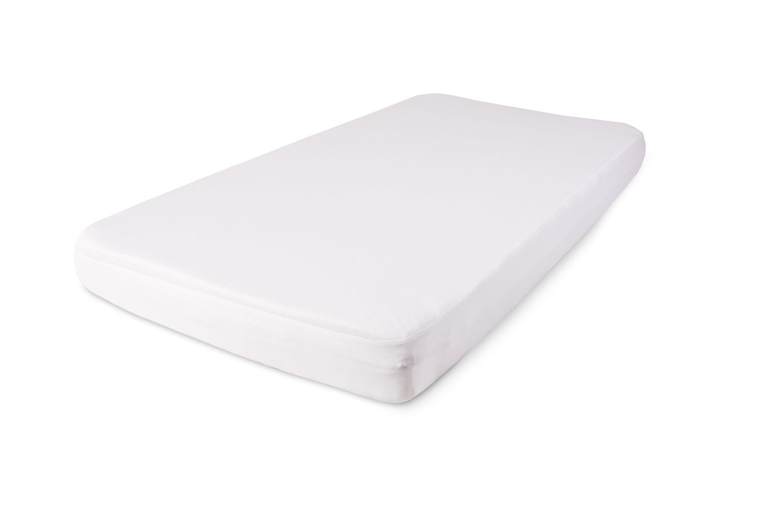 BABYMATEX Plachta nepremokavá s gumičkou Tencel 70x140 cm biela – Obrázok 2