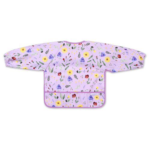 BABYONO Podbradník s dlhým rukávom Garden 74 x 36cm, 6m+