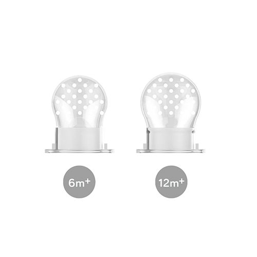 BABYONO Cumlík silikónový na kŕmenie Dino grey 6m+ – Obrázok 10