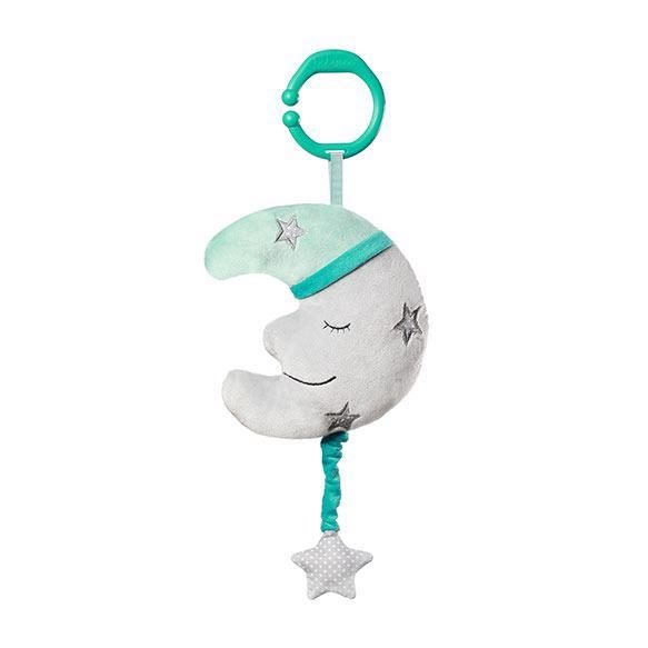 BABYONO Hračka hudobná na C krúžku Happy Moon 0m+ – Obrázok 2