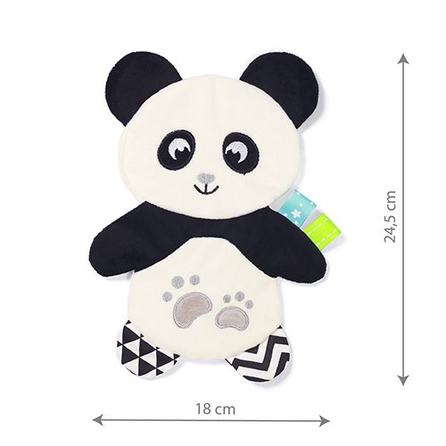 BABYONO Hračka maznáčik Panda Polly 3m+ – Obrázok 7