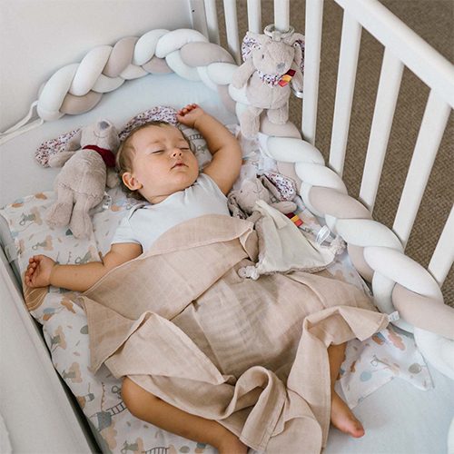 BABYONO Hračka maznáčik Zajko Milly 0m+ – Obrázok 3