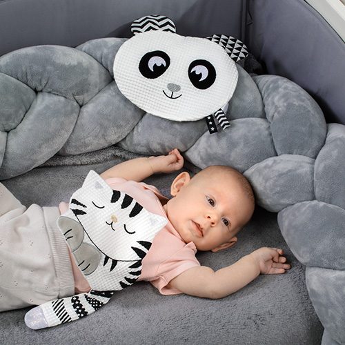 BABYONO Hračka maznáčik Happy Panda 0m+ – Obrázok 11