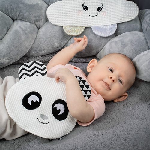 BABYONO Hračka maznáčik Happy Panda 0m+ – Obrázok 5
