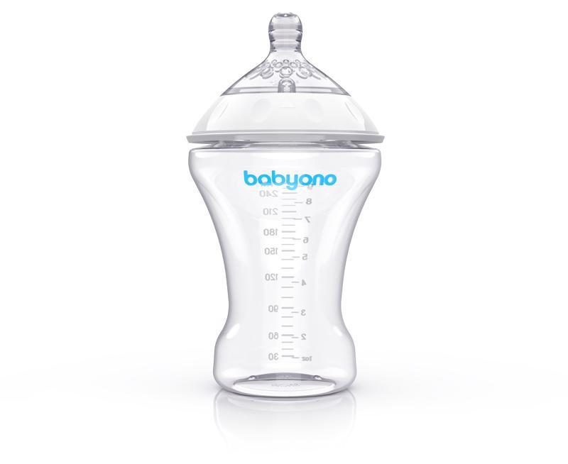 BABYONO Fľaša antikoliková Natural Nursing 260 ml – Obrázok 3
