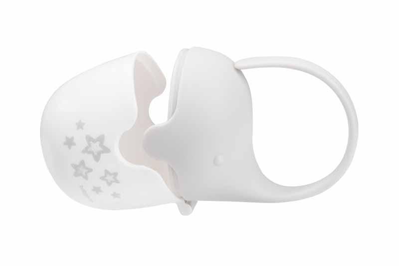 BABYONO Puzdro na cumlík šedé – Obrázok 5