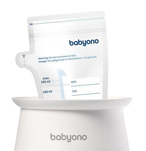 BABYONO Sáčky na materské mlieko 180 ml 30 ks – Obrázok 10