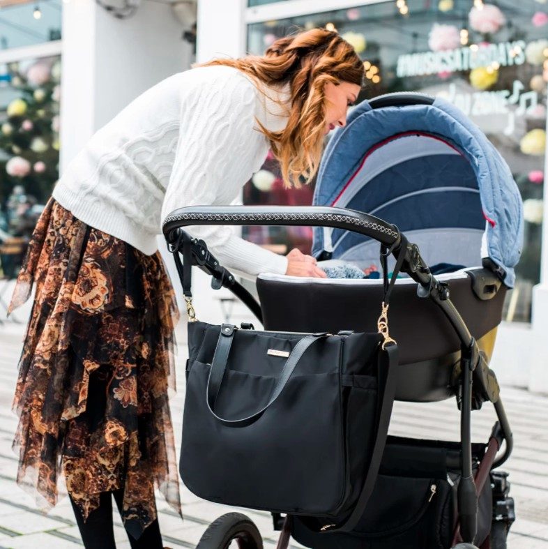 BABYONO Taška prebaľovacia Coco čierna – Obrázok 14
