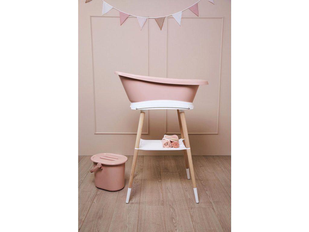 BÉBÉ-JOU Sada kúpacia Sense 7 dielna Pale Pink – Obrázok 3