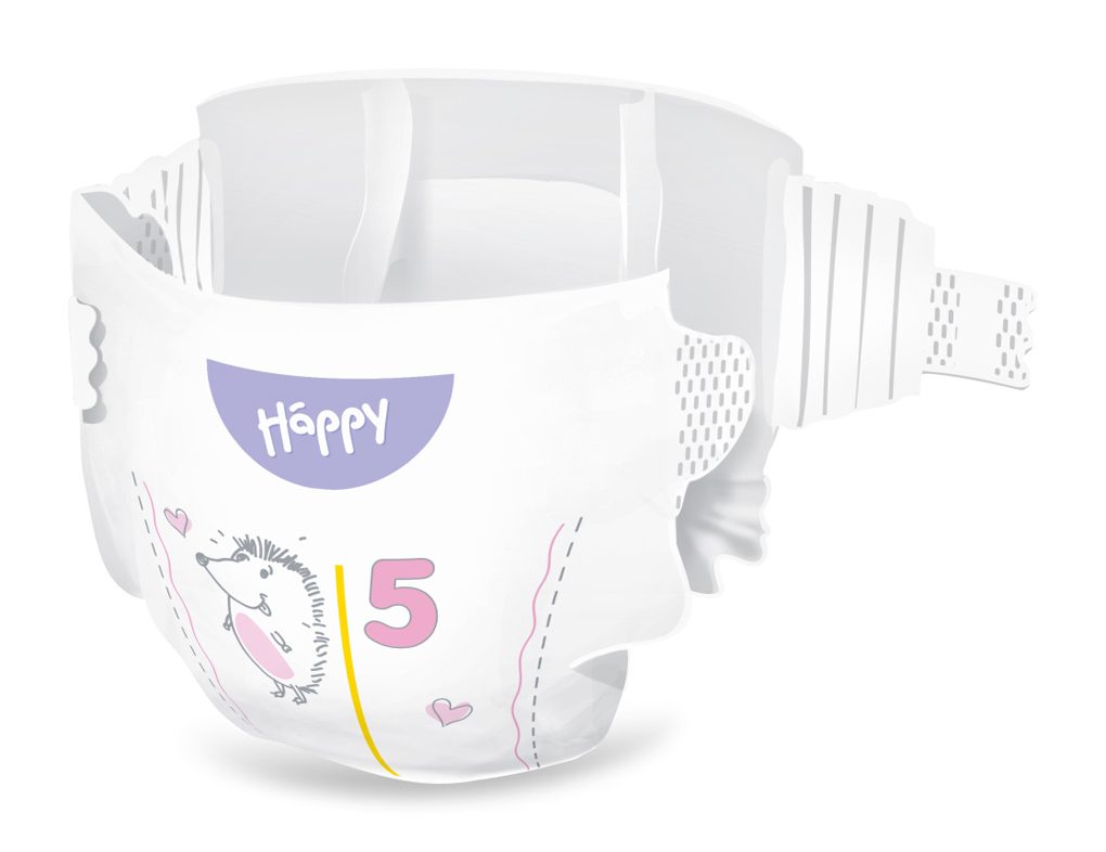 BELLA HAPPY Baby Plienky jednorazové Junior 11-18 kg Big Pack 52 ks – Obrázok 4