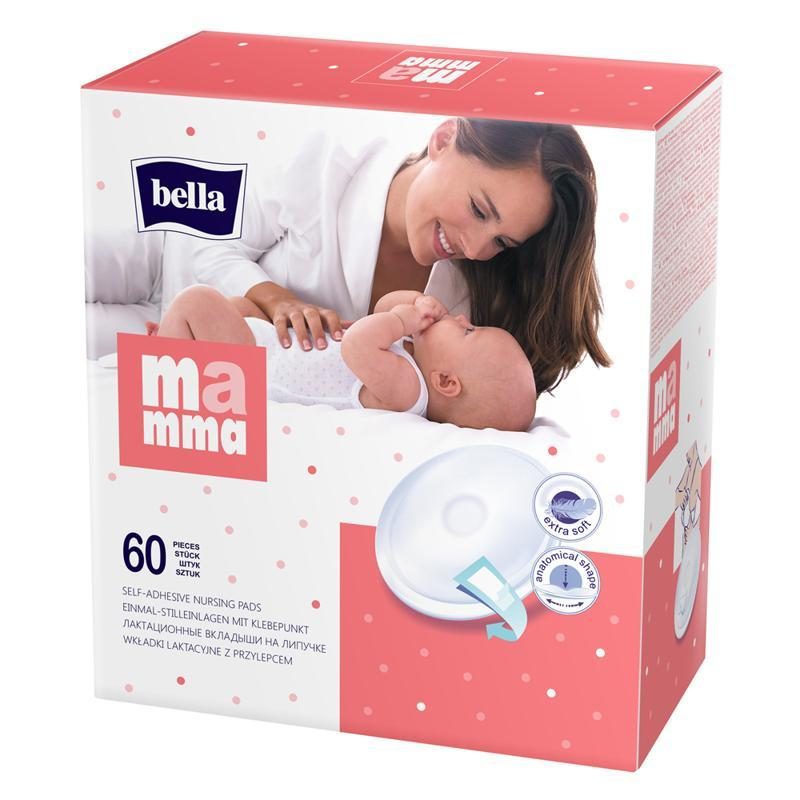 BELLA MAMMA Vložky do podprsenky 60 ks – Obrázok 2