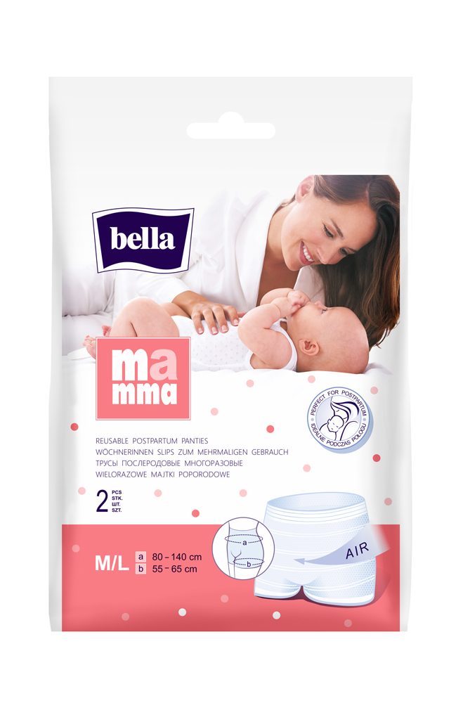 BELLA MAMMA Sieťované nohavičky M/L (2 ks) – Obrázok 2