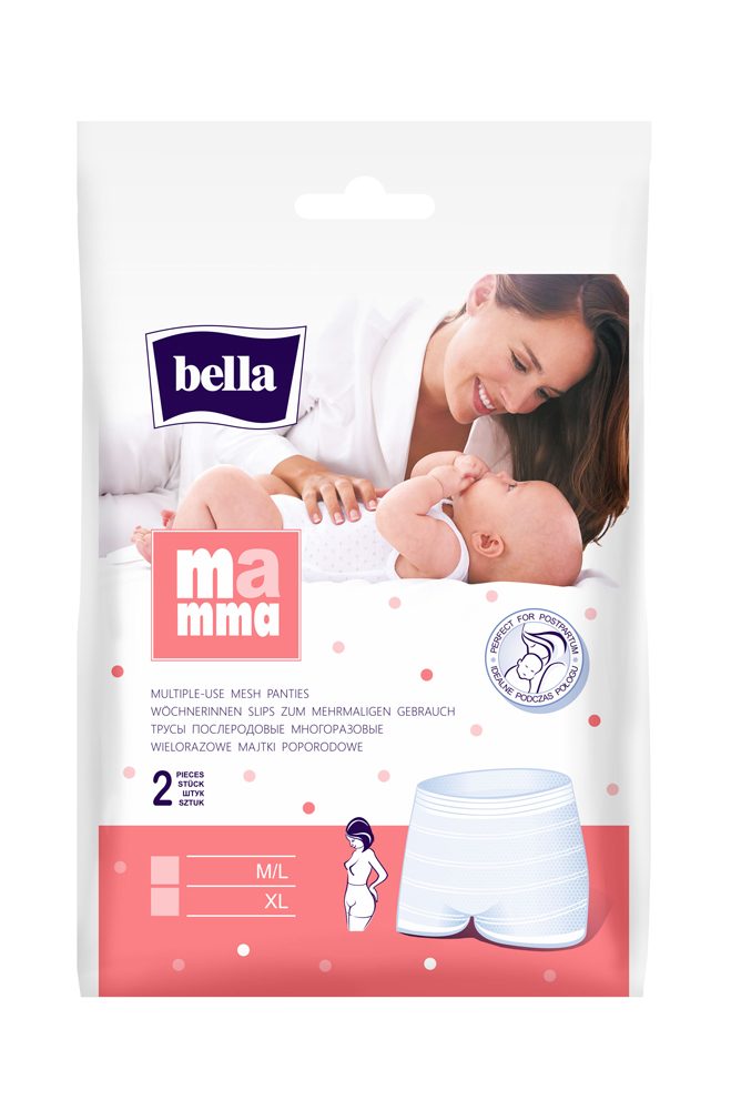 BELLA MAMMA Sieťované nohavičky XL (2 ks) – Obrázok 2