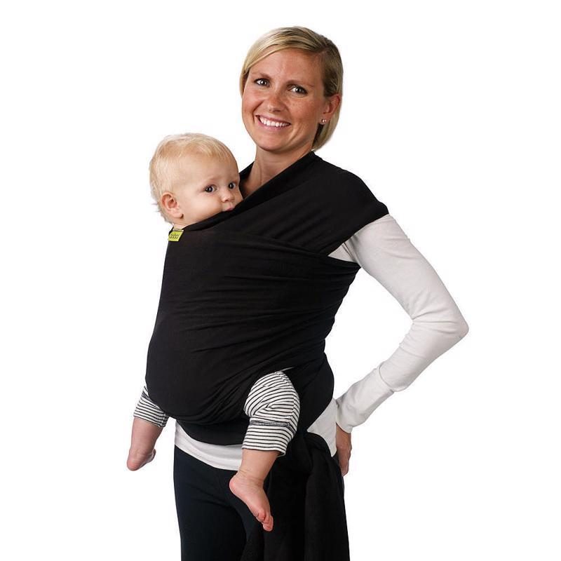 BOBA Nosič detí / šatka Classic Wrap - Black – Obrázok 7