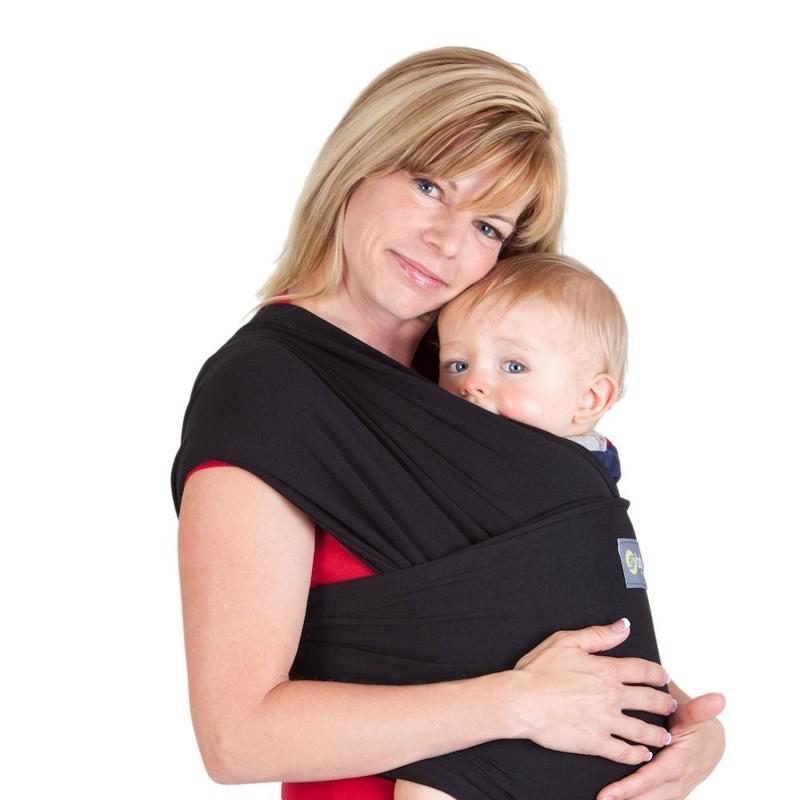 BOBA Nosič detí / šatka Classic Wrap - Black – Obrázok 8