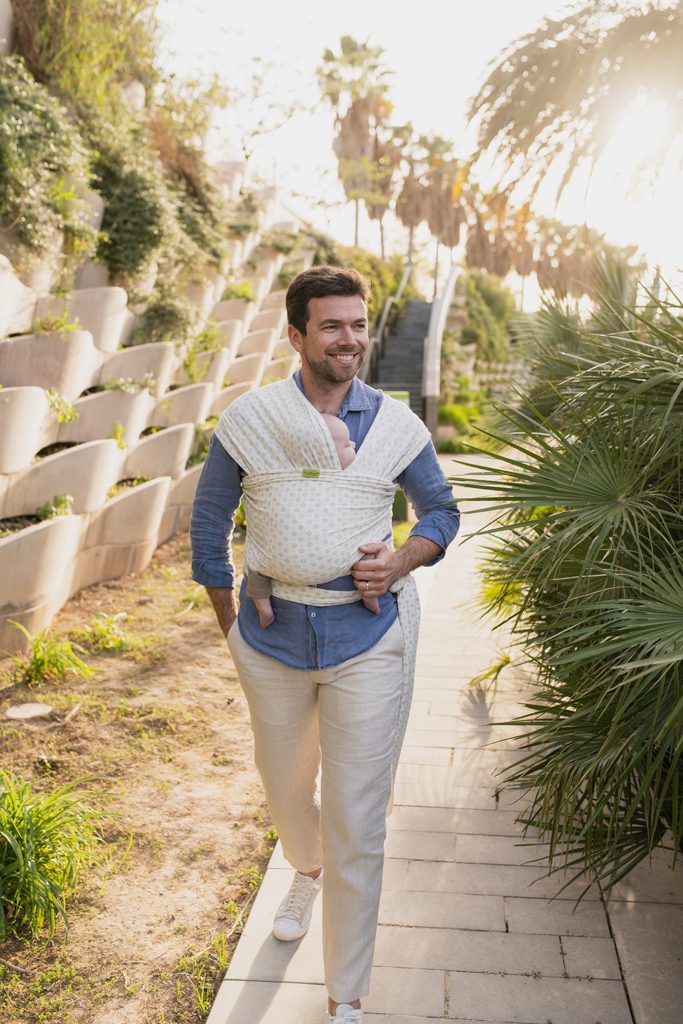 BOBA Nosič detí / šatka Serenity Wrap - Anvi – Obrázok 3