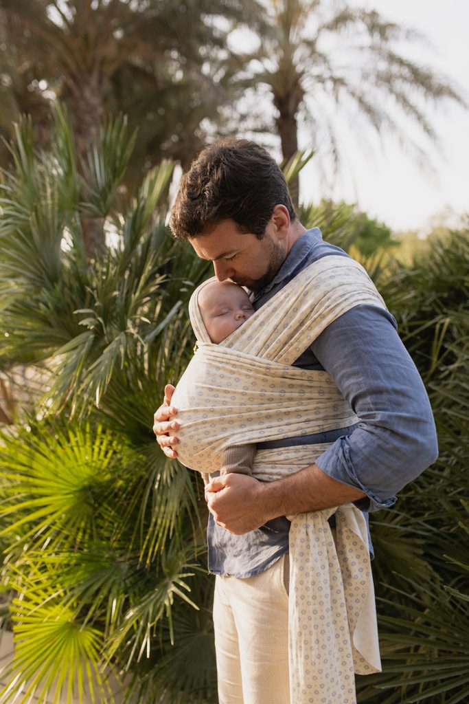 BOBA Nosič detí / šatka Serenity Wrap - Anvi – Obrázok 4