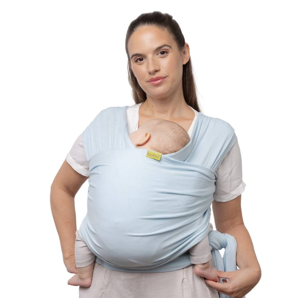 BOBA Nosič detí / šatka Wrap Serenity - Light Blue – Obrázok 3