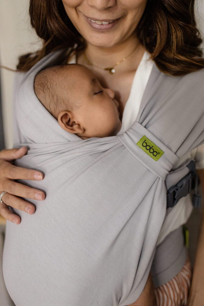 BOBA Nosič detí Boba Bliss Grey – Obrázok 15