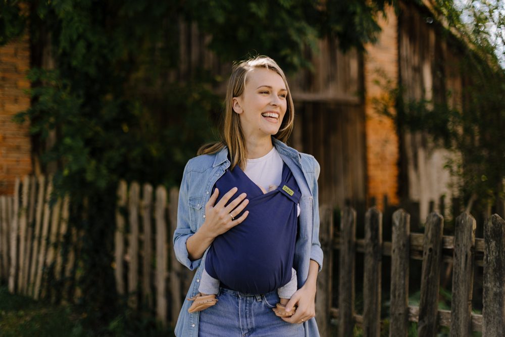BOBA Nosič detí Boba Bliss Navy Blue – Obrázok 23