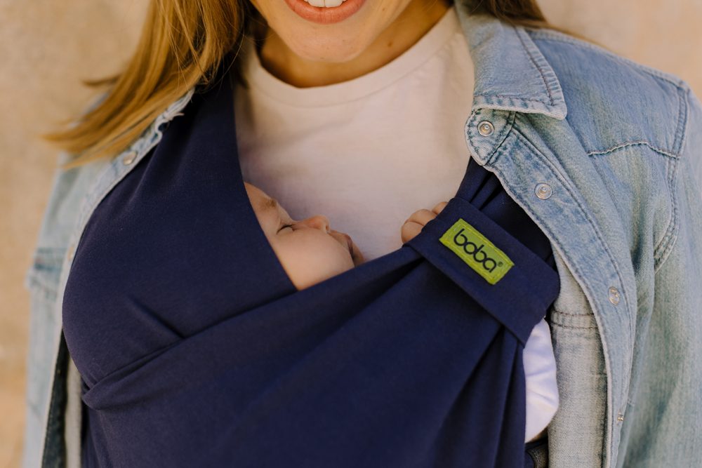 BOBA Nosič detí Boba Bliss Navy Blue – Obrázok 25