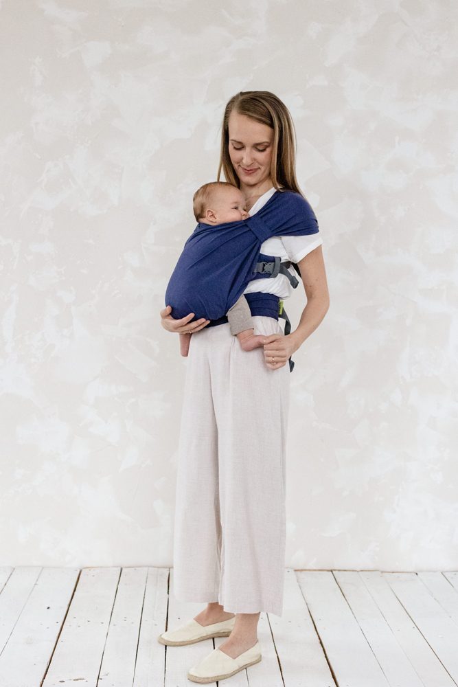 BOBA Nosič detí Boba Bliss Navy Blue – Obrázok 26