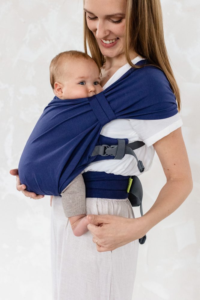BOBA Nosič detí Boba Bliss Navy Blue – Obrázok 28