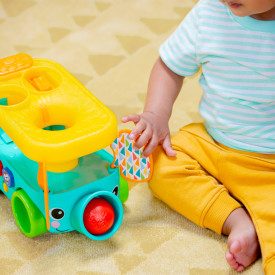 BRIGHT STARTS Autíčko vkladacie s loptičkami Pop & Roll Safari Bus™ 6m+ – Obrázok 8